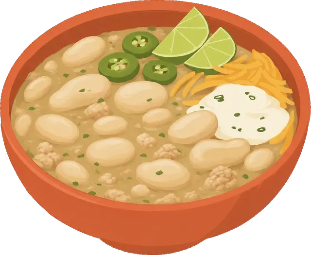 Chili blanc à la dinde