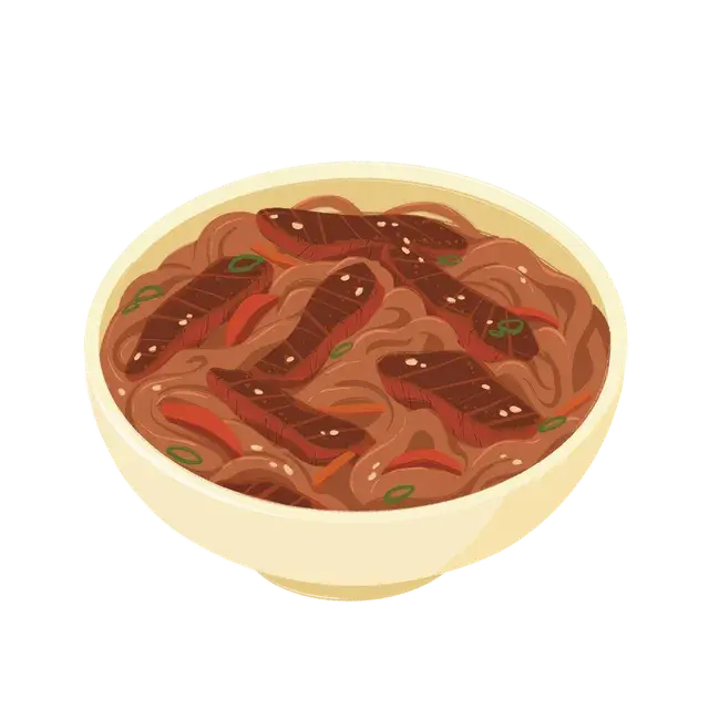 Yaki soba au bœuf
